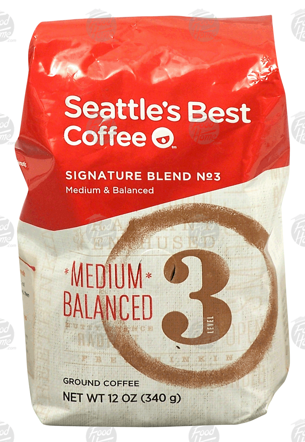 Seattle's Best  Level 3; medium & balanced ground coffee Full-Size Picture